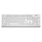 Клавиатура мембранная A4Tech Fstyler FKS10 Проводная серый, FKS10 WHITE