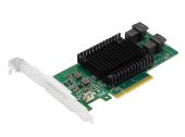Плата расширения SSD LR-LINK PCIe3.0 x8 to Quad-port U.2 NVMe PCIe, LRNV9441-2IR