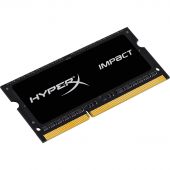 Фото Модуль памяти Kingston HyperX Impact Black 8Гб SODIMM DDR3L 1600МГц, HX316LS9IB/8