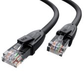 Патч-корд Greenconnect UTP кат. 6 чёрный 0,3 м, GCR-52523