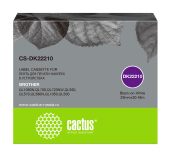 Картридж CACTUS CS-DK22210 для ленточных принтеров Черный, CS-DK22210