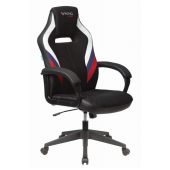 Кресло для геймеров ZOMBIE VIKING 3 AERO белый/синий/красный, текстиль/эко.кожа, VIKING 3 AERO RUS