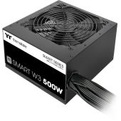 Блок питания для ПК Thermaltake Smart W3 ATX 80 PLUS 500 Вт, PS-SPW-0500NNFAWE-1