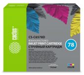 Картридж CACTUS C6578D Струйный Трехцветный 19мл, CS-C6578D