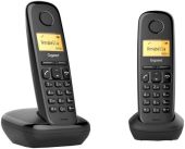 Фото DECT-телефон Gigaset A270 Duo Rus чёрный, L36852-H2812-A601