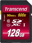 Карта памяти Transcend Ultimate 600X SDXC C10 128GB, TS128GSDXC10U1