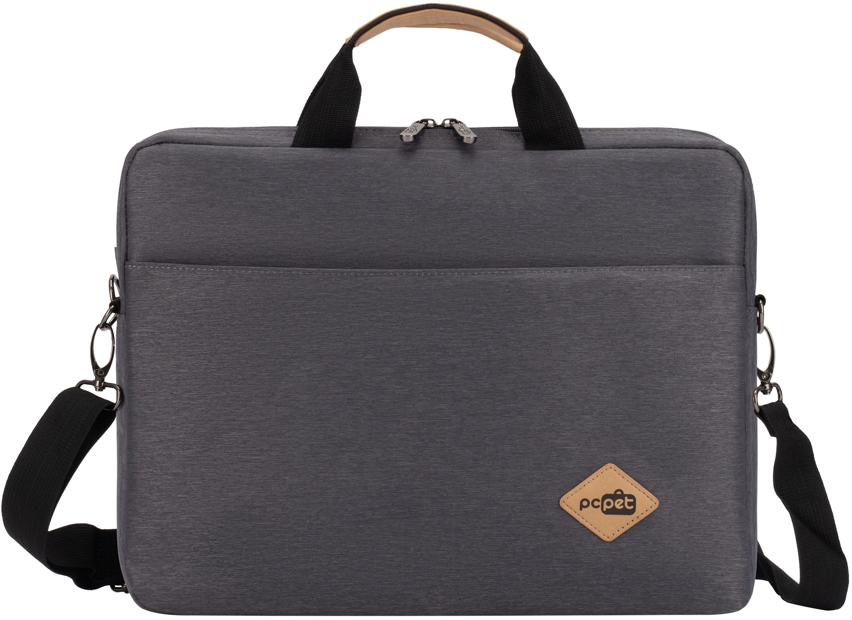 Сумка PC Pet PCP15A3 15.6" тёмно-серый полиэстер, PCP15A3GY