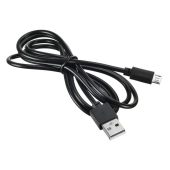 Фото USB кабель Digma microUSB (M) -> USB Type A (M) 1,2 м, MICROUSB-1.2M-BLK