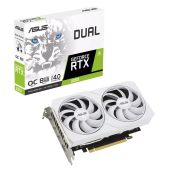 Фото Видеокарта Asus NVIDIA GeForce RTX 3060 Dual OC GDDR6 8GB, DUAL-RTX3060-O8G-WHITE