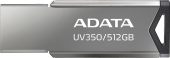 USB накопитель ADATA UV350 USB 3.0 512 ГБ, AUV350-512G-RBK