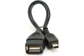 OTG-переходник Cablexpert USB Type A (F) -&gt; mini USB (M) 0.15 м, A-OTG-AFBM-002