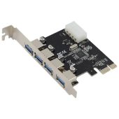 Фото Интерфейсная плата Orient VA-3U4PEV2 PCIe, VA-3U4PEV2