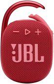 Фото Портативная акустика JBL Clip 4 1.0, цвет - красный, JBLCLIP4RED