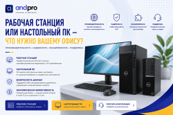 Рабочая станция или настольный ПК: что нужно вашему офису