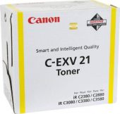 Фото Тонер-картридж Canon C-EXV21 Лазерный Желтый 14000стр, 0455B002
