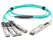 Кабель прямого подключения Future Technologies QSFP28 -> 4 x SFP28 5 м, FT-QSFP28/4SFP28-CABA-5