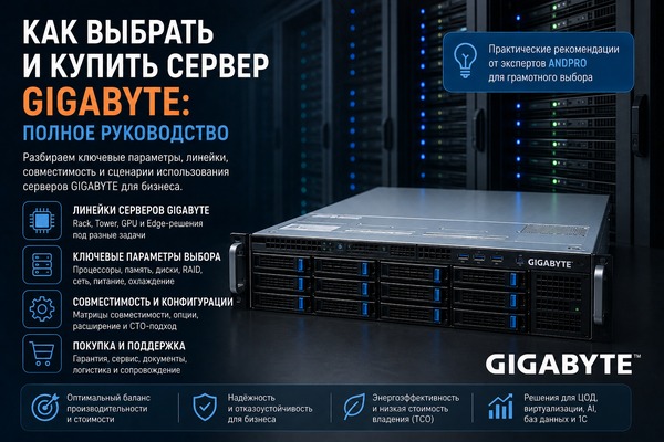 Как выбрать сервер Gigabyte: полное руководство