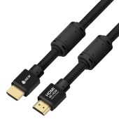 Фото Видеокабель с Ethernet Greenconnect PROF ECO Soft HM485 HDMI (M) -> HDMI (M) 15 м, GCR-54993