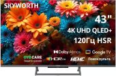Телевизор Skyworth 43Q67H 43" 3840x2160 (4K) чёрный, 43Q67H