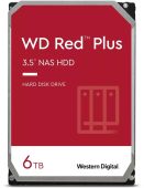 Диск HDD WD Red Plus SATA 3.5&quot; 6 ТБ, WD60EFPX