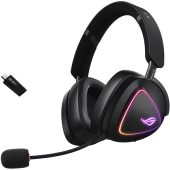 Наушники Asus A701 ROG DELTA II 3.5 мм чёрный, 90YH03W0-BHUA00