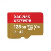Фото Карта памяти SanDisk Extreme microSDXC UHS-I Class 3 C10 128GB, SDSQXA1-128G-GN6MA