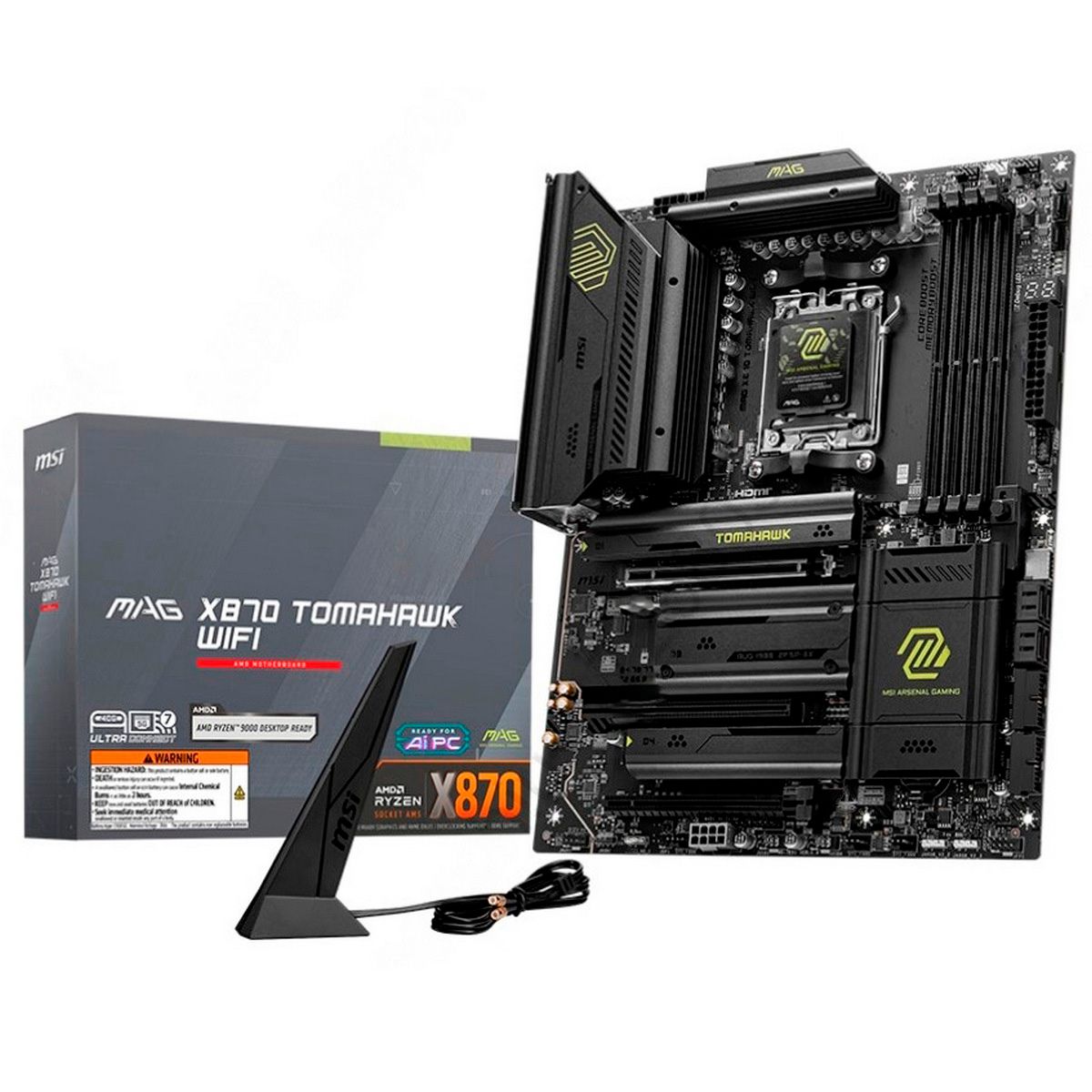 Материнская плата MSI MAG X870 TOMAHAWK WIFI ATX AM5, MAG X870 TOMAHAWK WIFI