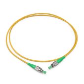 Оптический патч-корд Cabeus SM 9/125 мкм жёлтый 20 м, FOP(s)-9-FC/APC-FC/APC-20m