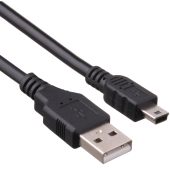 USB кабель Exegate USB Type A (M) -&gt; mini USB (M) 1.2 м, EX191079RUS