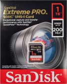 Карта памяти SanDisk Extreme Pro SDXC UHS-I Class 3 C10 1TB, SDSDXXD-1T00-GN4IN