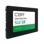 Диск SSD CBR Lite 2.5&quot; 512 ГБ SATA, SSD-512GB-2.5-LT22
