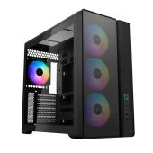 Корпус SAMA S50 Midi Tower Без БП чёрный, S50-BKAGA4X1-GL