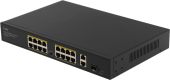 Коммутатор Cudy FS1018PS1 16-PoE Неуправляемый 19-ports, FS1018PS1