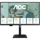 Монитор AOC Q27P4CV 27" WLED IPS чёрный, Q27P4CV