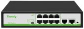 Коммутатор Tiandy TC-P3S010 H/0820/AT/90 8-PoE Неуправляемый 10-ports, TC-P3S010 H/0820/AT/90