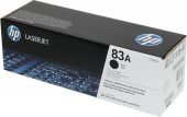 Тонер-картридж HP 83A Лазерный Черный 1500стр, CF283A