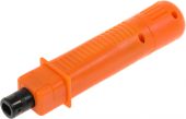Инструмент Hyperline HT-3140 для витой пары (упак:1шт) оранжевый/черный, HT-3140