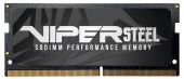 Вид Модуль памяти PATRIOT Viper Steel 8 ГБ SODIMM DDR4 2666 МГц, PVS48G266C8S