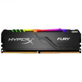 Фото Модуль памяти Kingston HyperX FURY 16Гб DIMM DDR4 3000МГц, HX430C15FB3A/16