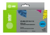 Чернила CACTUS RK-CZ110-112 Струйный Трехцветный 90мл, CS-RK-CZ110-112