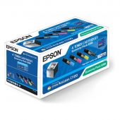 Тонер-картридж EPSON AcuLaser C1100 Лазерный Черный/Голубой/Желтый/Пурпурный 2000стр комплект, C13S0