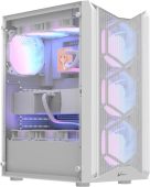 Корпус Formula V Air Power G1 Plus Midi Tower Без БП белый, AIR POWER G1 PLUS WHITE