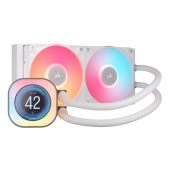 Фото Система водяного охлаждения Corsair iCUE LINK TITAN 240 RX LCD 2 x 120 мм, CW-9061025-WW