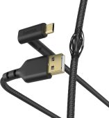 USB кабель Hama microUSB (M) -> USB Type A (M) 2A 1.5 м, 00187215