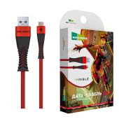 Фото USB кабель More choice Smart K41SM microUSB (M) -> USB Type A (M) 3A 1 м, K41SMRB