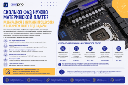 Сколько фаз питания нужно материнской плате