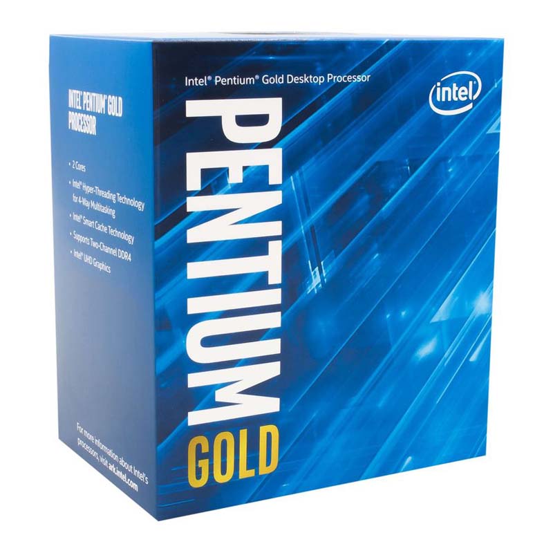 Картинка - 1 Процессор Intel Pentium Gold G6400 4000МГц LGA 1200, Box, BX80701G6400