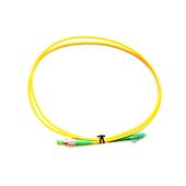 Оптический патч-корд Cabeus SM 9/125 мкм жёлтый 5 м, FOP(s)-9-FC/APC-LC/APC-5m