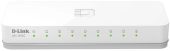 Коммутатор D-Link DES-1008C Неуправляемый 8-ports, DES-1008C/F6/E