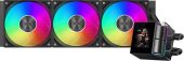 Система водяного охлаждения PCCOOLER DS360 Display 3 x 120 мм, DS360-BKAWXY-GL